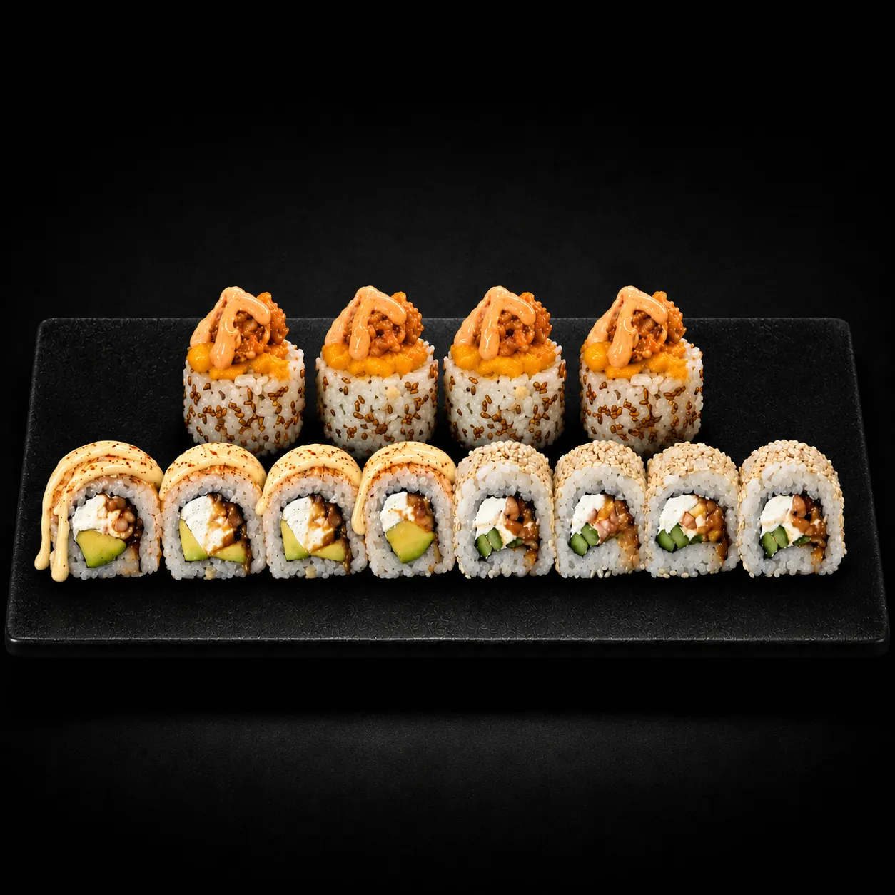 Трио Тартар Sushido Суши Сет